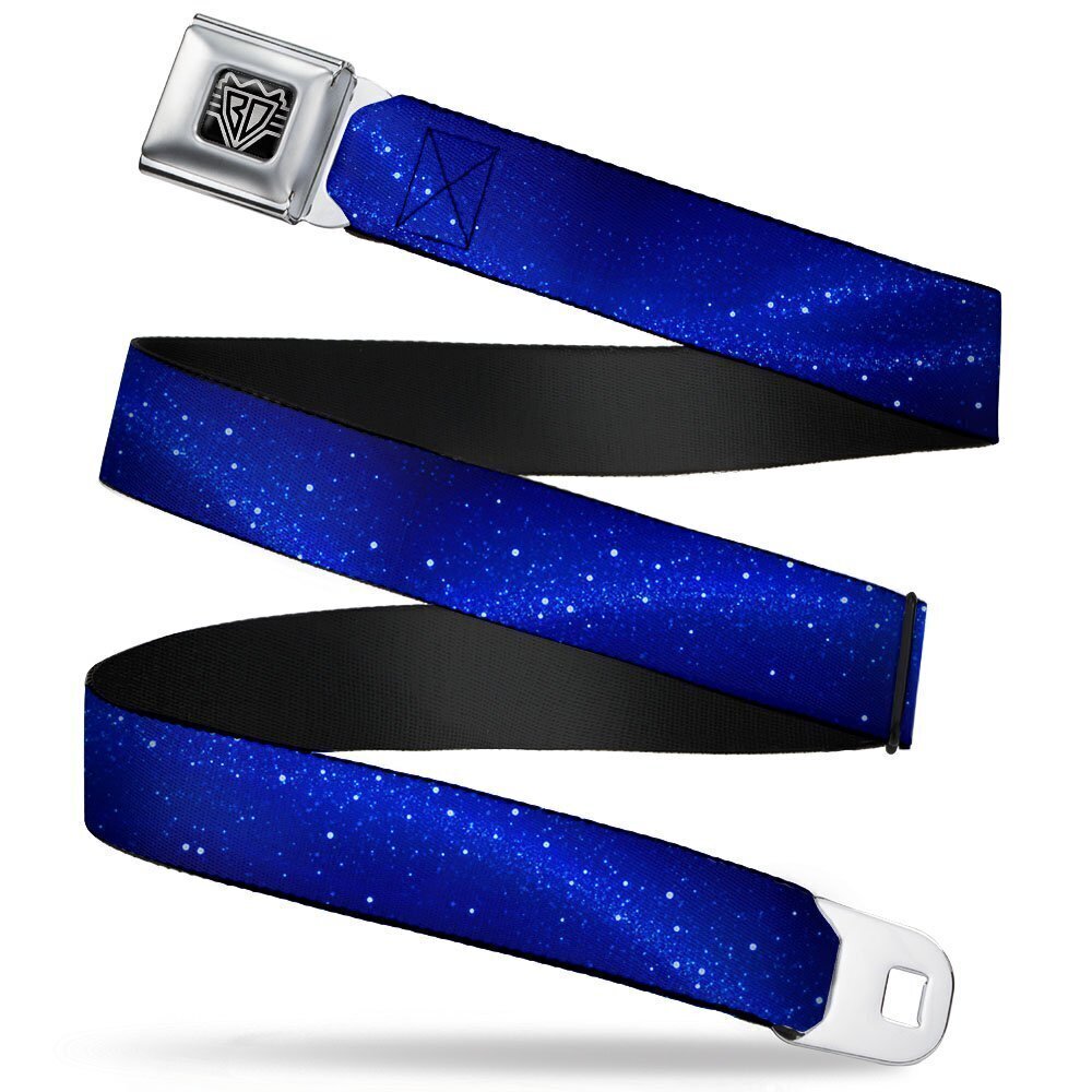 6009 Seatbelt Belt - Galaxy Arch Blues/White - 1.0" Wide - 20-36 Inches in